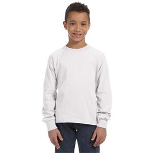 Fruit of the Loom Youth 5 oz. HD Cotton™ Long-Sleeve T-Shirt