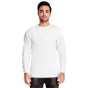 Next Level Apparel Adult Inspired Dye Long-Sleeve Crew wi...