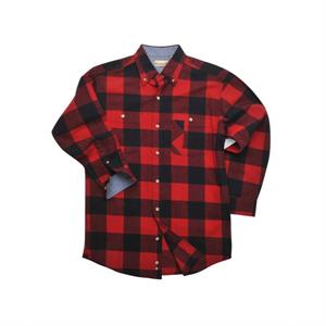 Backpacker Men&apos;s Tall Yarn-Dyed Long-Sleeve Brushed Flannel