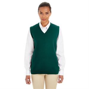Harriton Ladies&apos; Pilbloc™ V-Neck Sweater Vest