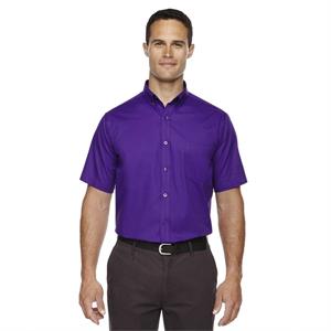 Core365 Men&apos;s Optimum Short-Sleeve Twill Shirt