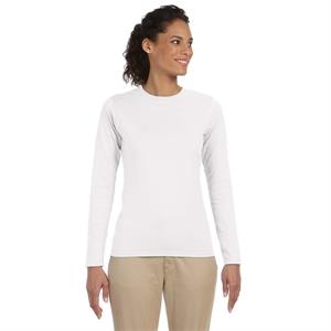 Softstyle Ladies&apos; Softstyle® 4.5 oz. Long-Sleeve T-Shirt