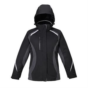 North End Ladies&apos; Height 3-in-1 Jacket with Insulated Liner