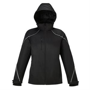 North End Ladies&apos; Angle 3-in-1 Jacket with Bonded Fleece ...