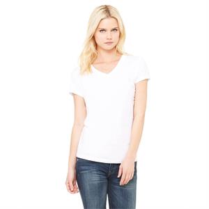 Bella+Canvas Ladies&apos; Jersey Short-Sleeve V-Neck T-Shirt