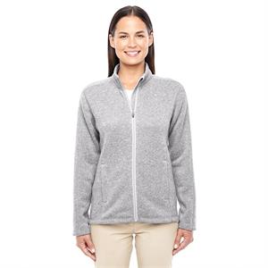 Devon &amp; Jones Ladies&apos; Bristol Full-Zip Sweater Fleece Jacket