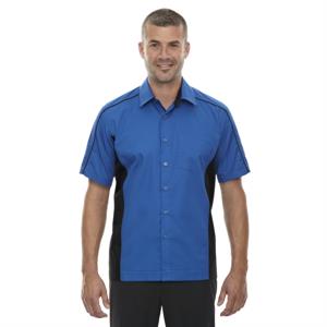 North End Men&apos;s Tall Fuse Colorblock Twill Shirt