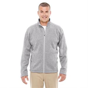 Devon &amp; Jones Men&apos;s Bristol Full-Zip Sweater Fleece Jacket