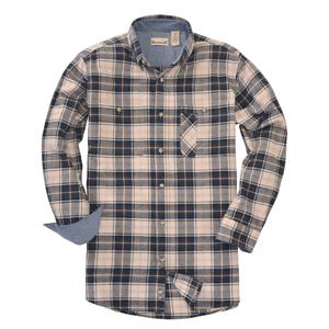 Backpacker Men&apos;s Tall Yarn-Dyed Flannel Shirt