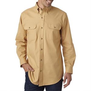 Backpacker Men&apos;s Solid Flannel Shirt