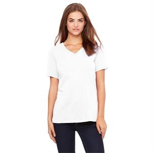 Bella + Canvas™ Los Angeles Ladies&apos; Relaxed Jersey V-Neck...