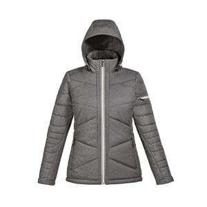 Ash City Ladies&apos; Avant Tech Melange Insulated Jacket with...