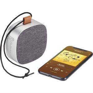 Tahoe Metal &amp; Fabric Waterproof Bluetooth Speaker