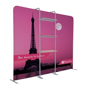 EuroFit Cascade Three-Shelf Merchandiser Kit