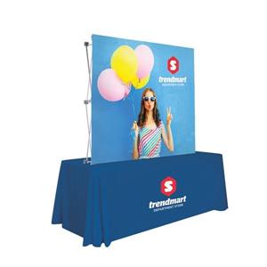 6&apos; Straight Splash Tabletop Face Kit (Block-Out Fabric)