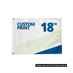 Golf Flag with Canvas Heading (Double-Sided)