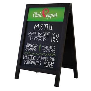 32&quot; Deluxe Wood A-Frame Chalkboard Kit
