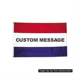 Custom Message Nylon Flag (1-Sided) - 3&apos; x 5&apos;