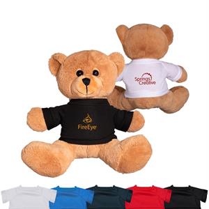 8.5&quot; Plush Bear with T-Shirt