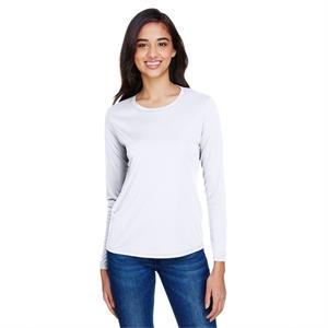 A4 Ladies&apos; Long Sleeve Cooling Performance Crew Shirt