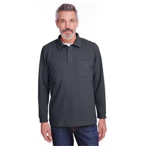 Harriton Adult StainBloc™ Pique Fleece Pullover Jacket