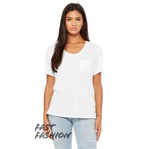 Bella + Canvas FWD Fashion Ladies&apos; Flowy Pocket T-Shirt