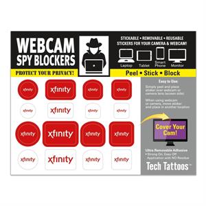 Webcam Spy Blockers Tech Tattoos™ (4 1/2&quot; x 3 1/2&quot; Sheet)