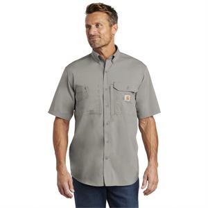 Carhartt Force Ridgefield Solid Short Sleeve Shirt.