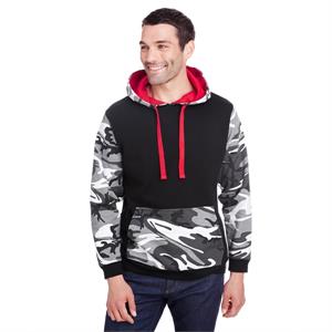 Code Five Men&apos;s Fashion Camo Hooded Sweatshirt