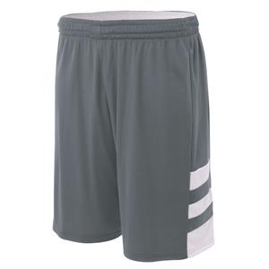 A4 Youth 8&quot; Inseam Reversible Speedway Shorts