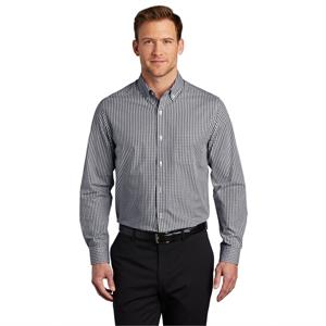 Port Authority Broadcloth Gingham Easy Care Shirt