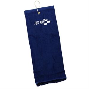 Trifold Golf Towel Embroidered