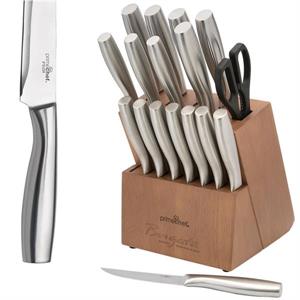 Prime Chef™ Stainless Steel 18 Piece Block Set