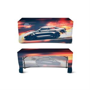 DisplaySplash 6&apos; Fitted Open Back Table Cover