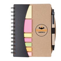 Broome Mini Journal with Pen, Flags &amp; Sticky Notes