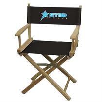 Table-Height Director&apos;s Chair (Full-Color Imprint)