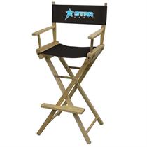 Bar-Height Director&apos;s Chair (Full-Color Imprint)