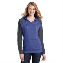 District Women&apos;s Lightweight Fleece Raglan Hoodie.