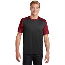 Sport-Tek CamoHex Colorblock Tee.