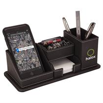 Oxford Desk Organizer w/Phone Holder