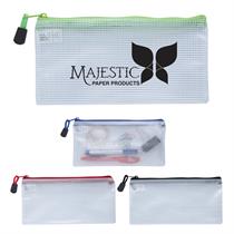 Clear Zippered Pencil Pouch