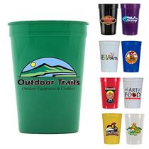 12 oz. Smooth Stadium Cup, Full Color Digital