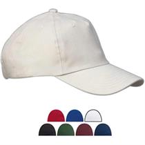 Big Accessories 5-Panel Brushed Twill Unstructured Cap