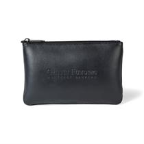 Travis and Wells Leather Zippered Pouch