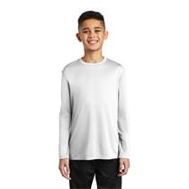 Port &amp; Company Youth Long Sleeve Performance Tee